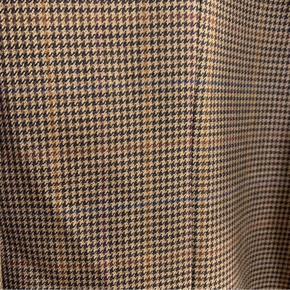 Jos. A. Bank Travelers Collection Tailored Fit Wool Brown Blazer Sport Coat 46L - Picture 6 of 10